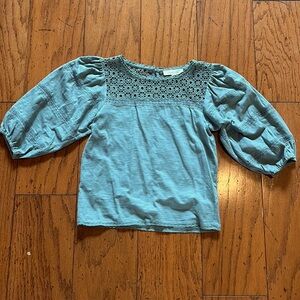Soooo cute! XS sage green top from Shaggy Chic; never worn!
